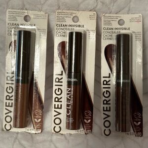7x COVERGIRL Clean Invisible Concealer 5 shades